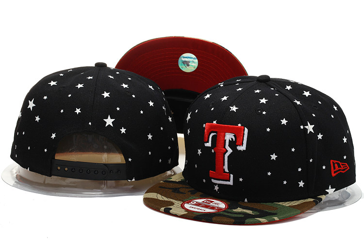 MLB Texas Rangers NE Snapback Hat #12
